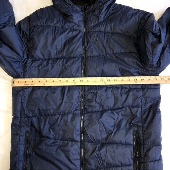 Spyder Nexus Mens Puffer Jacket Size Medium Dark Blue Navy Water-Resistant - Picture 5 of 11